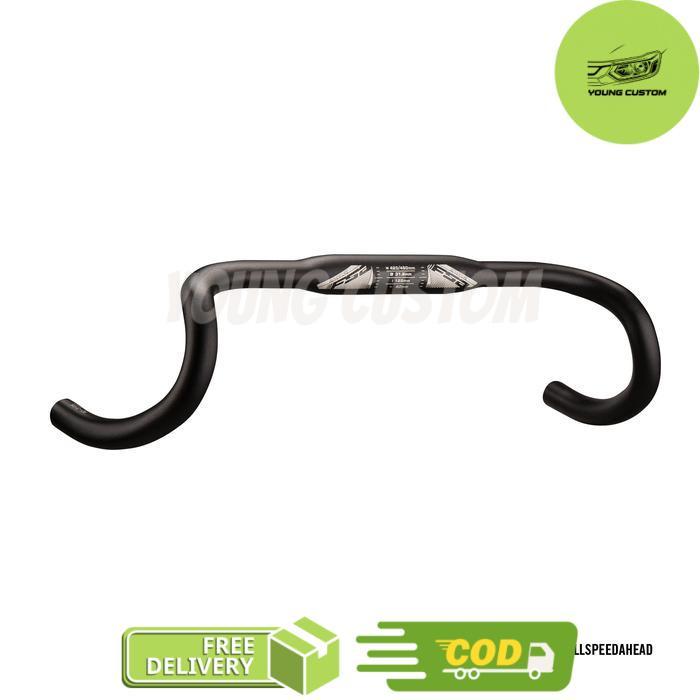 FSA Adventure Compact Handlebar Road Gravel Stang Sepeda Balap DropBar - 420mm