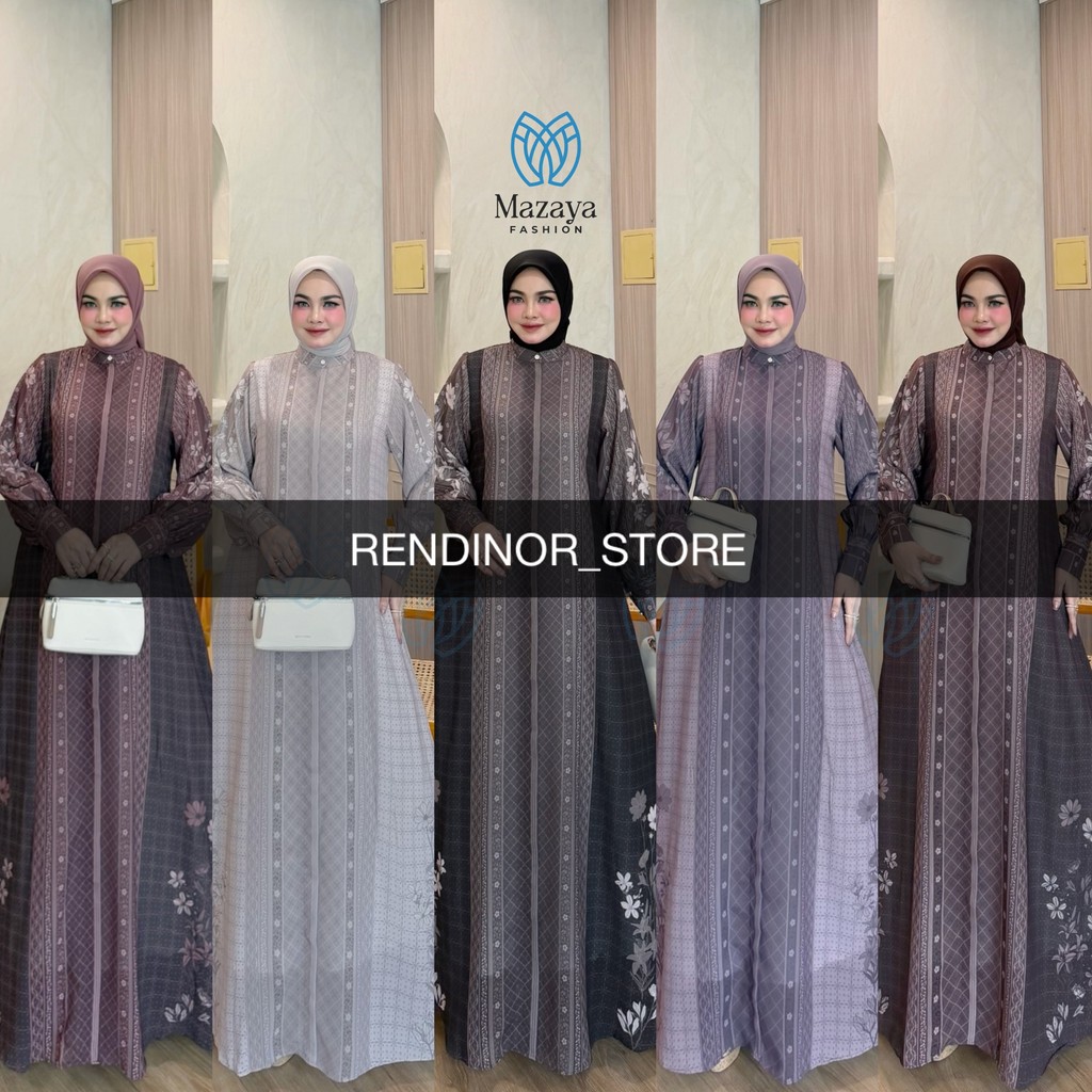 MAZAYA ADELIA  GAMIS DRESS  BY MAZAYA FASHION