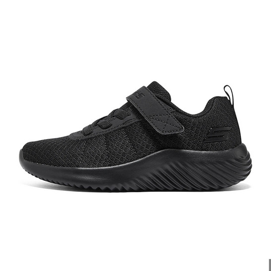 Sepatu Anak Skechers Lil Bobs Sport Squad Charm League Trainers 'Core Black' 403744L-BBK Original 10