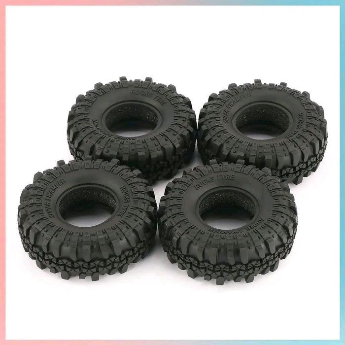 AUSTAR AX-4020 Ban 1.9 Rc Axial SCX10 RC4WD Rgt Trx-4 D90 D110 - 4pcs 4020
