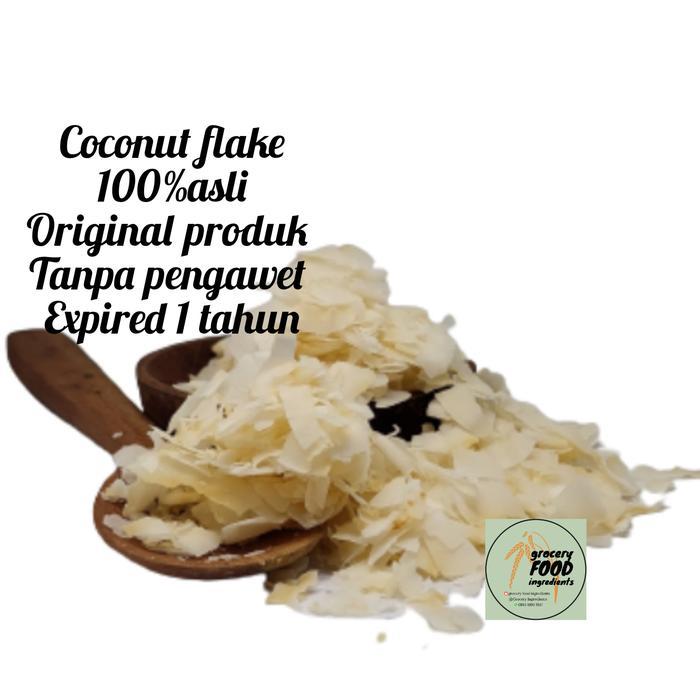 Coconut flake