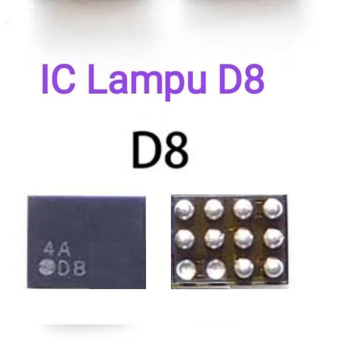 IC Lampu D8 Light IC 12PIN Led Driver
