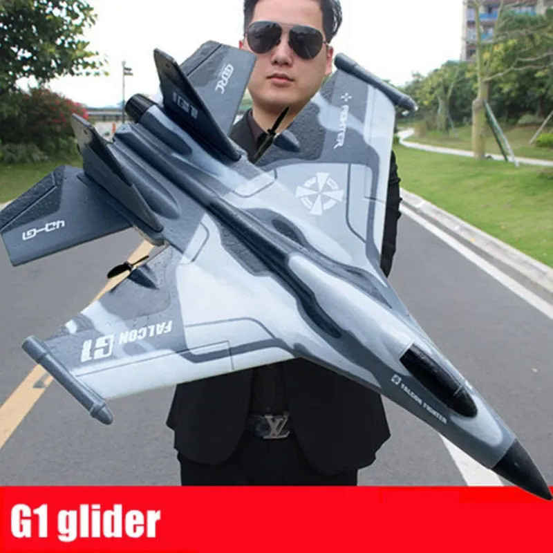 Drone Glider G1 untuk Pemula dan Profesional, Pesawat RC 3 Saluran, Kendali Jarak Jauh, Pesawat Lunc