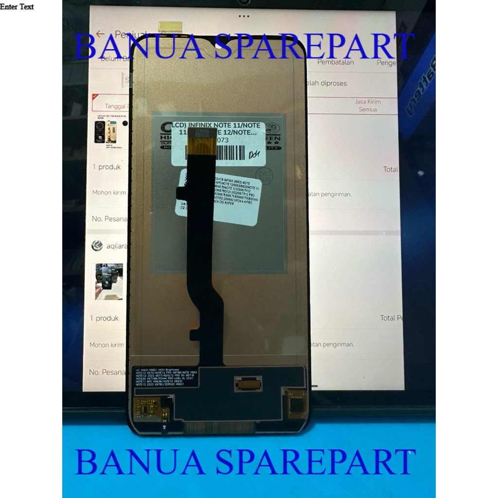 lcd infinix note 11 / note 11 nfc / note 12 / 12 pro