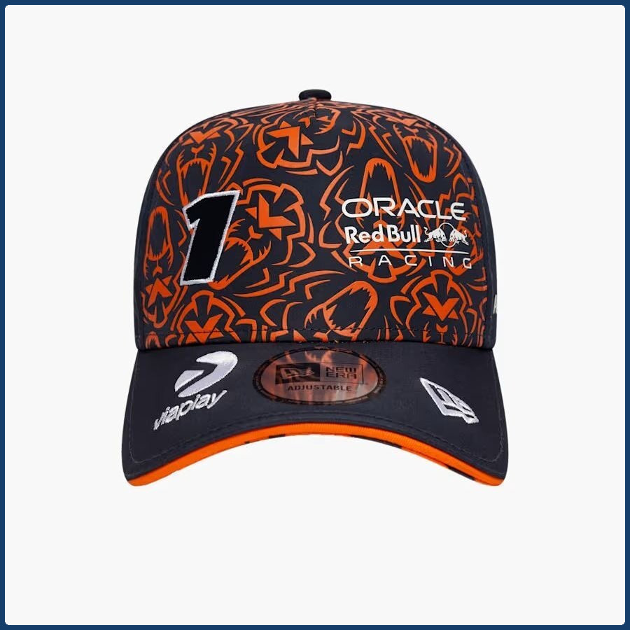 Topi Balap Red Bull 2025 F1: Topi Oranye Singa Empat Gelar Juara, Topi Baseball untuk Penggemar Pemb