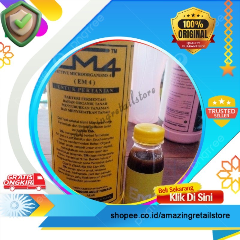 EM4 Pertanian | REPACK 100 ml | Pupuk | ARSppp