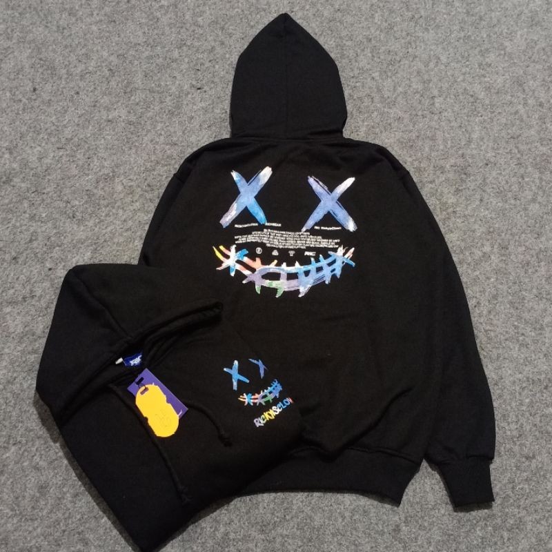 Hoodie Ric Sweater Ricky is Clown Jaket Ric Clover Beseller