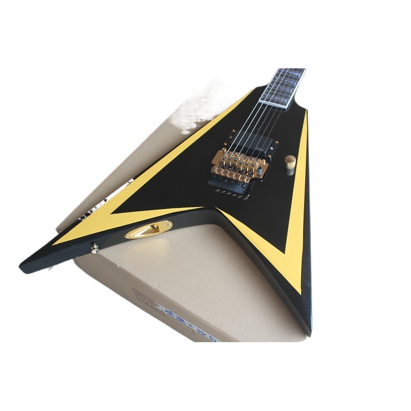 aA-N 25-35 days Delivey)fast shipping Jackson Flying V Electric guitar MOP Fingerboard inlay Tremolo
