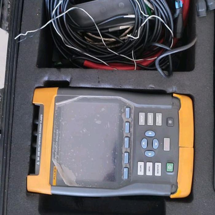 fluke 435 three phase power dan energy analiser
