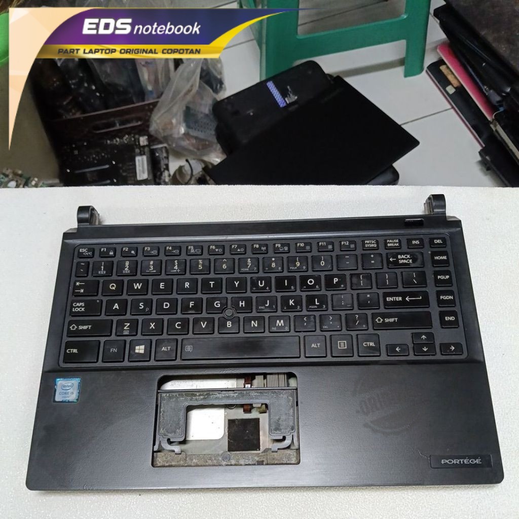 Casing Bawah Palmrest Keyboard set Toshiba Portege R30-C