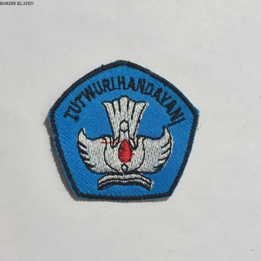 Bordir Emblem Bordir Tut Wuri Handayani Ukuran 5 CM