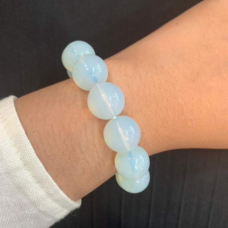 Gelang Batu Biduri Bulan 14mm