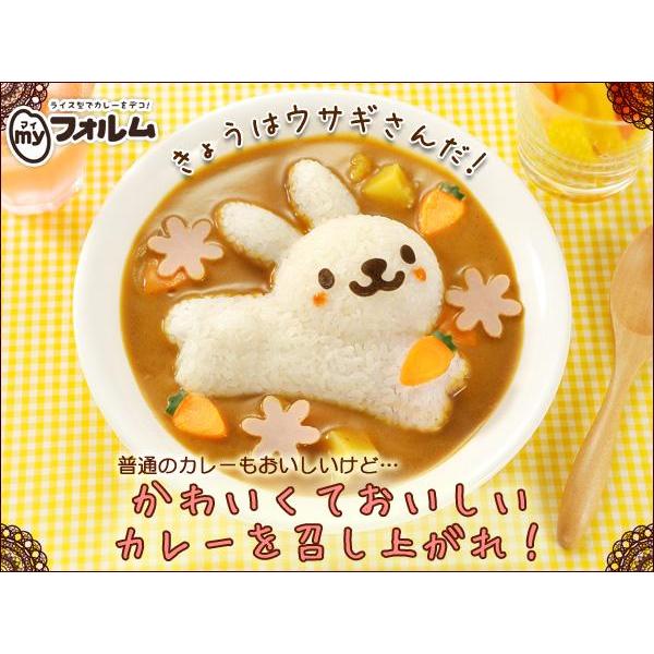 SixEleven4 Cute Bento Rice Mold Cetakan Nasi Rabbit Dolphin Sunflower ORI Japan