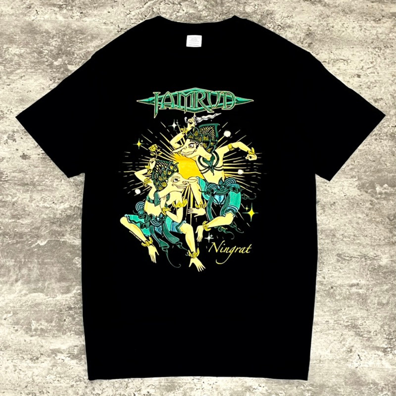 <Kaos Katun> Jamrud - Ningrat Tshirt - Black | Original Merchandise
