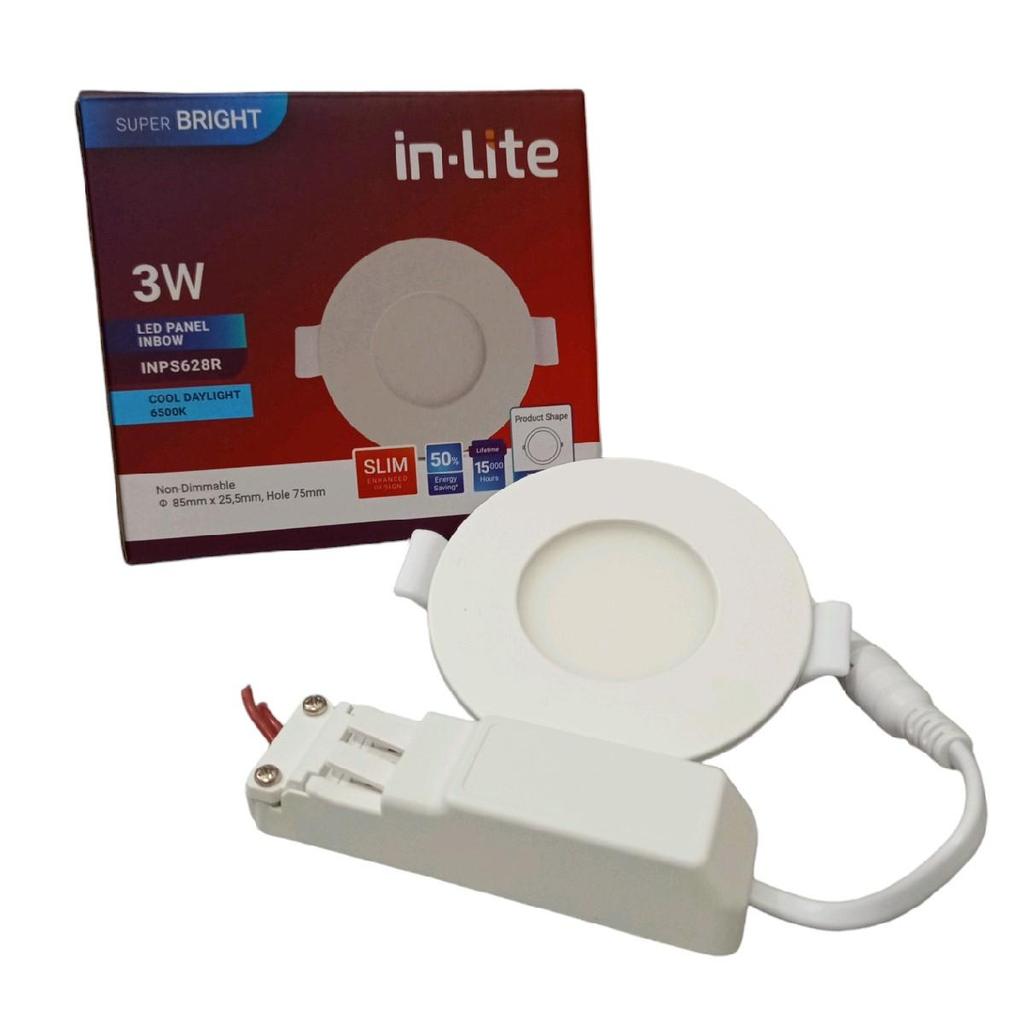Downlight In Lite 3Watt INPS628R (Inbow)