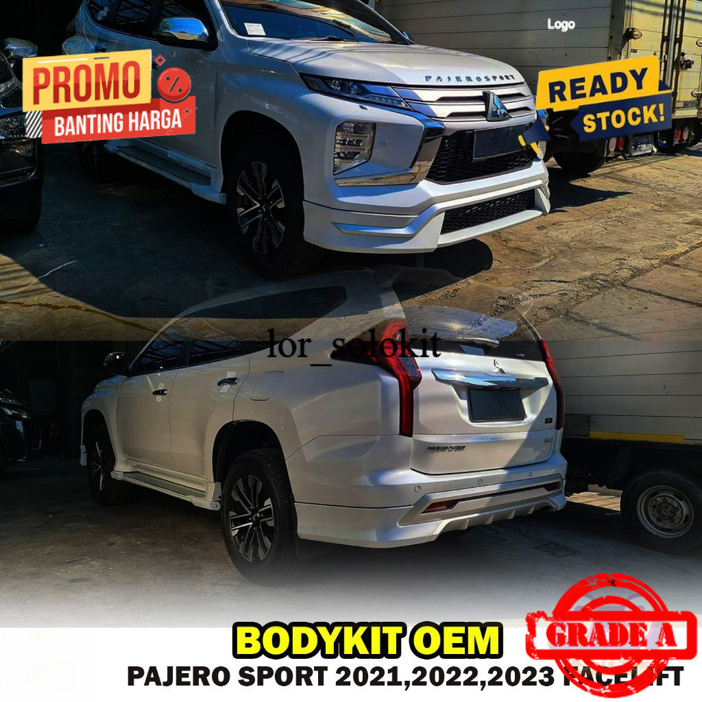 BODYKIT PAJERO SPORT 2021 2022 2024 2024 2025 BODYKIT PAJERO SPORT FACELIFT