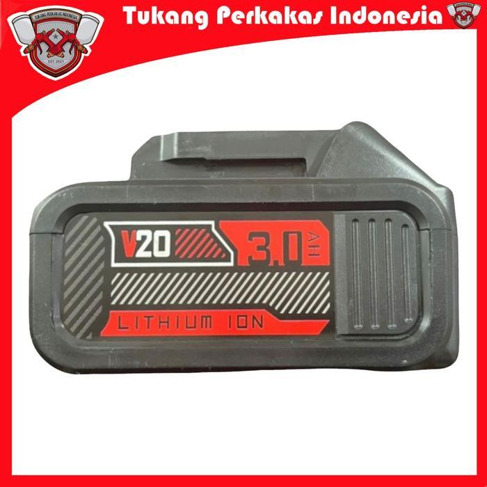 WfBerkah4 BATERAI BATRE BATTRAY GERINDA CORDLES BATRE GURINDA 20V