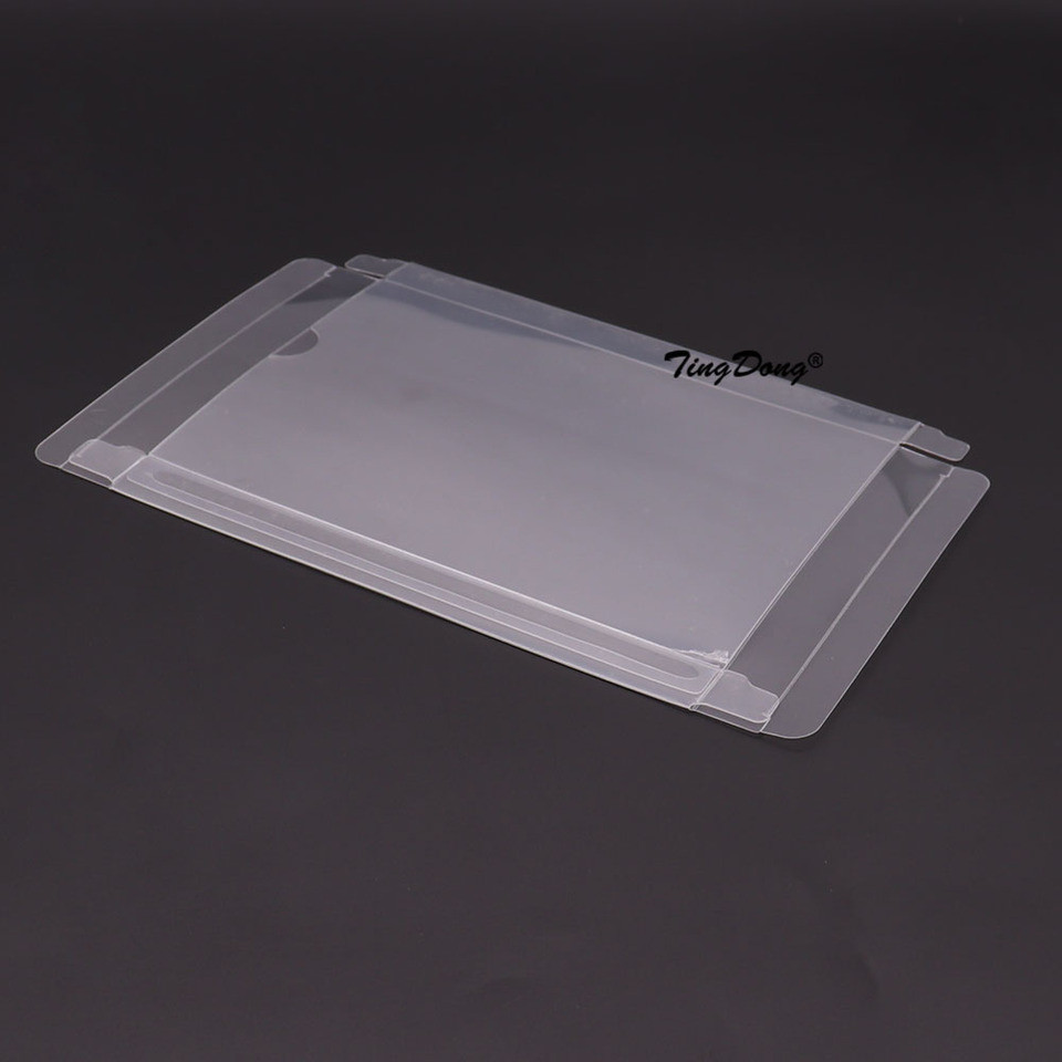 TingDong 10pcs Clear transparent box cover For PS5 For PS4 For PS3  game card collection display sto