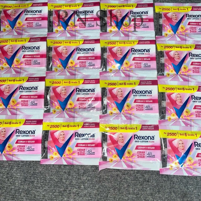 RN Shop 1 Renceng 12 Pcs Rexona Deo-Lotion Hijab