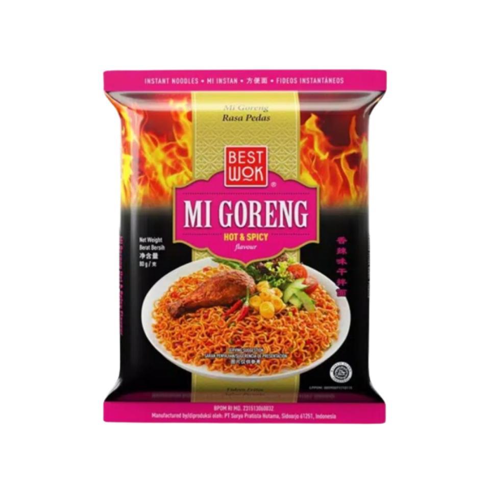 Best Wok Mie Instan Hot & Spicy 80 gr