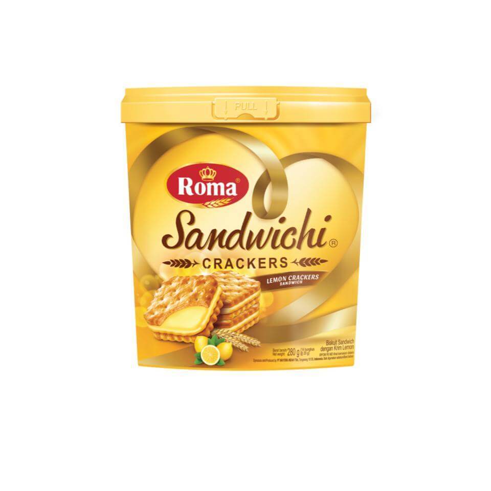 Roma Biskuit Sandwichi Lemon Jar 300 gr