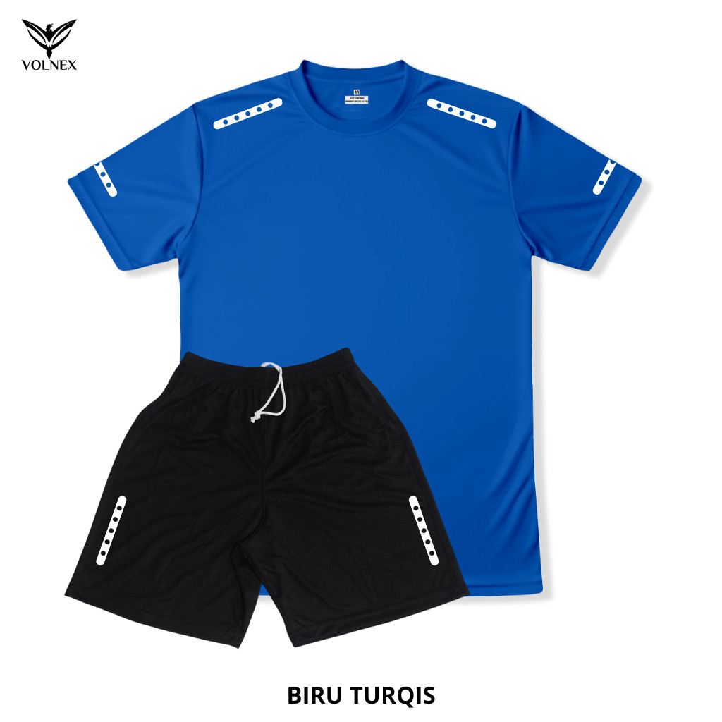 Set olahraga Polos jersey Dri Fit Milano Seragam Baju Celana olahraga Futsal SET PL018