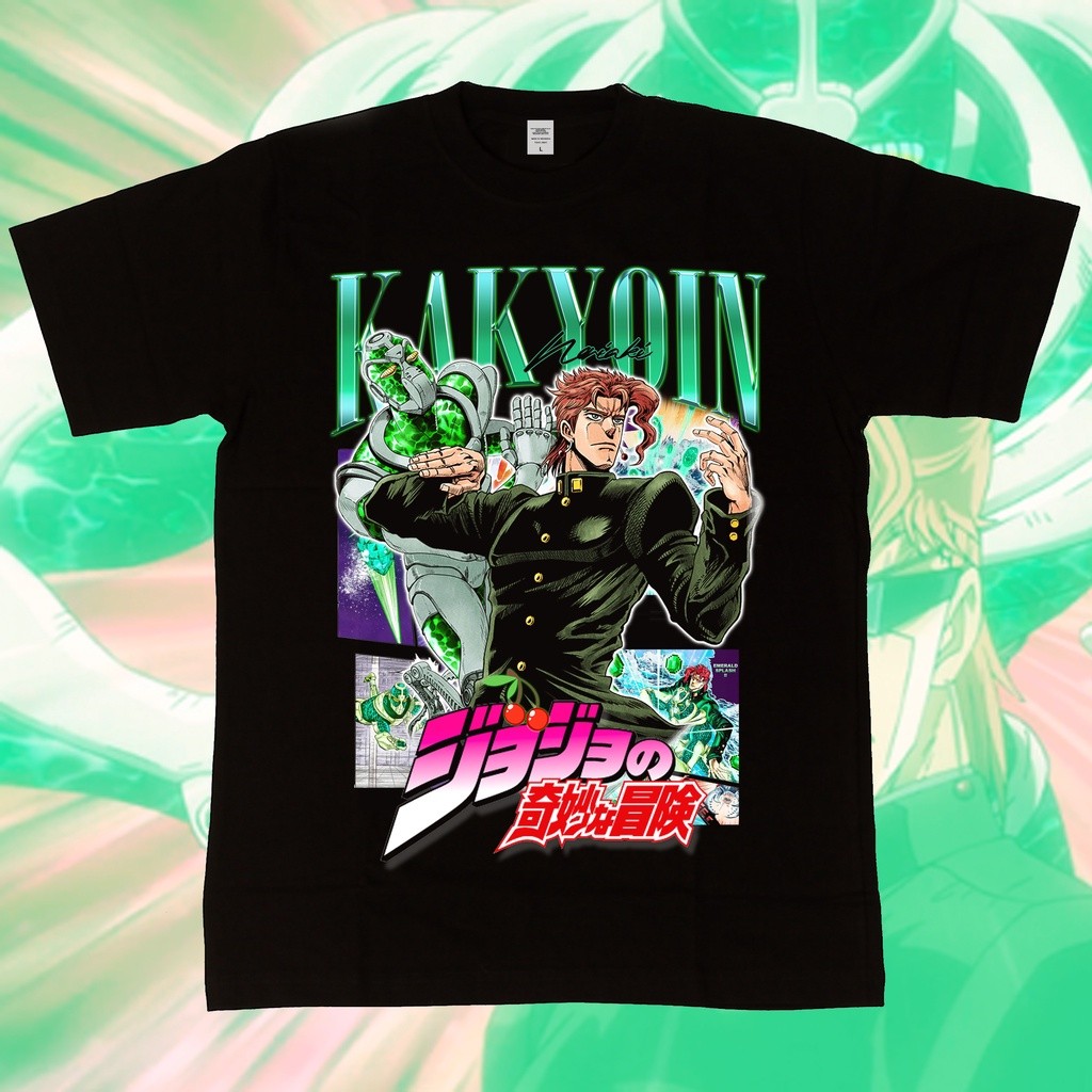HOT Animood - Tshirt Kakyoin Jojo Bizzare Adventure Stardust Crusaders Homage Series