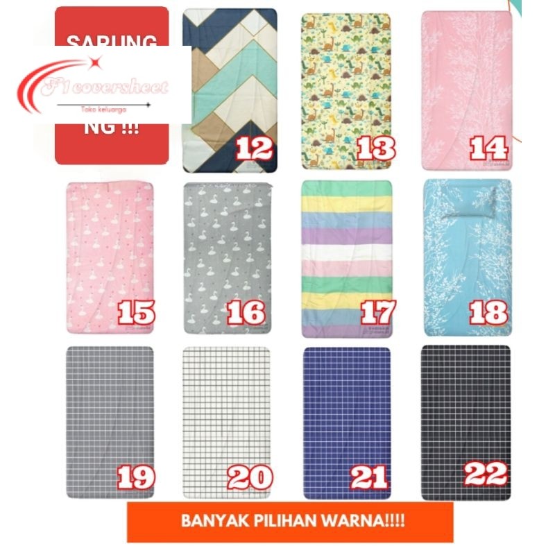 SARUNG KASUR BUNGKUS KASUR RESLETING