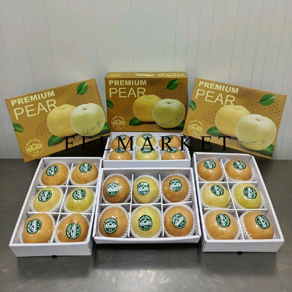Buah Pear Wangshan Mix Premium / Hampers Buah Imlek / Dus