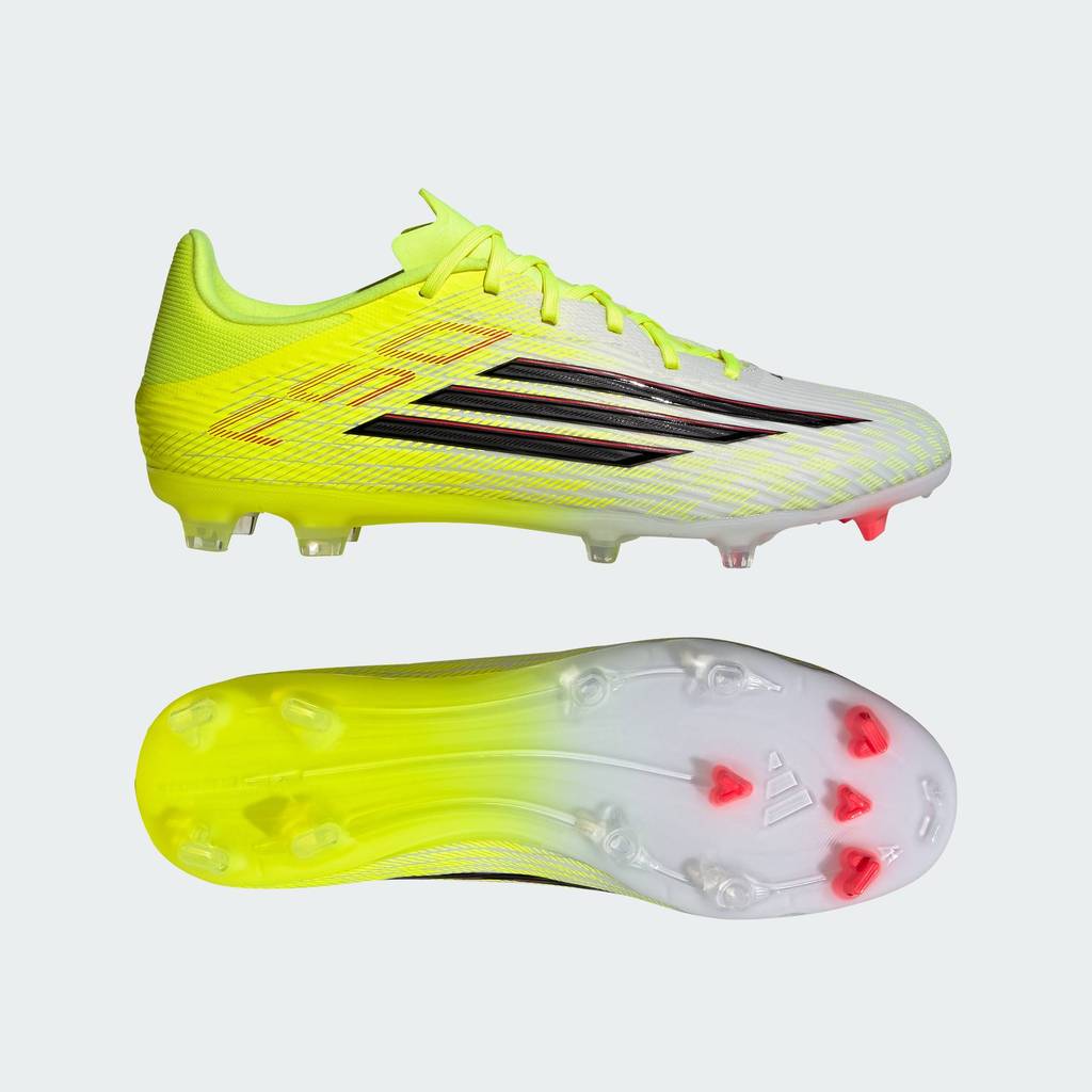 adidas Football F50 LEAGUE Firm Ground / Multi Ground Football Boots Unisex Yellow JR8995