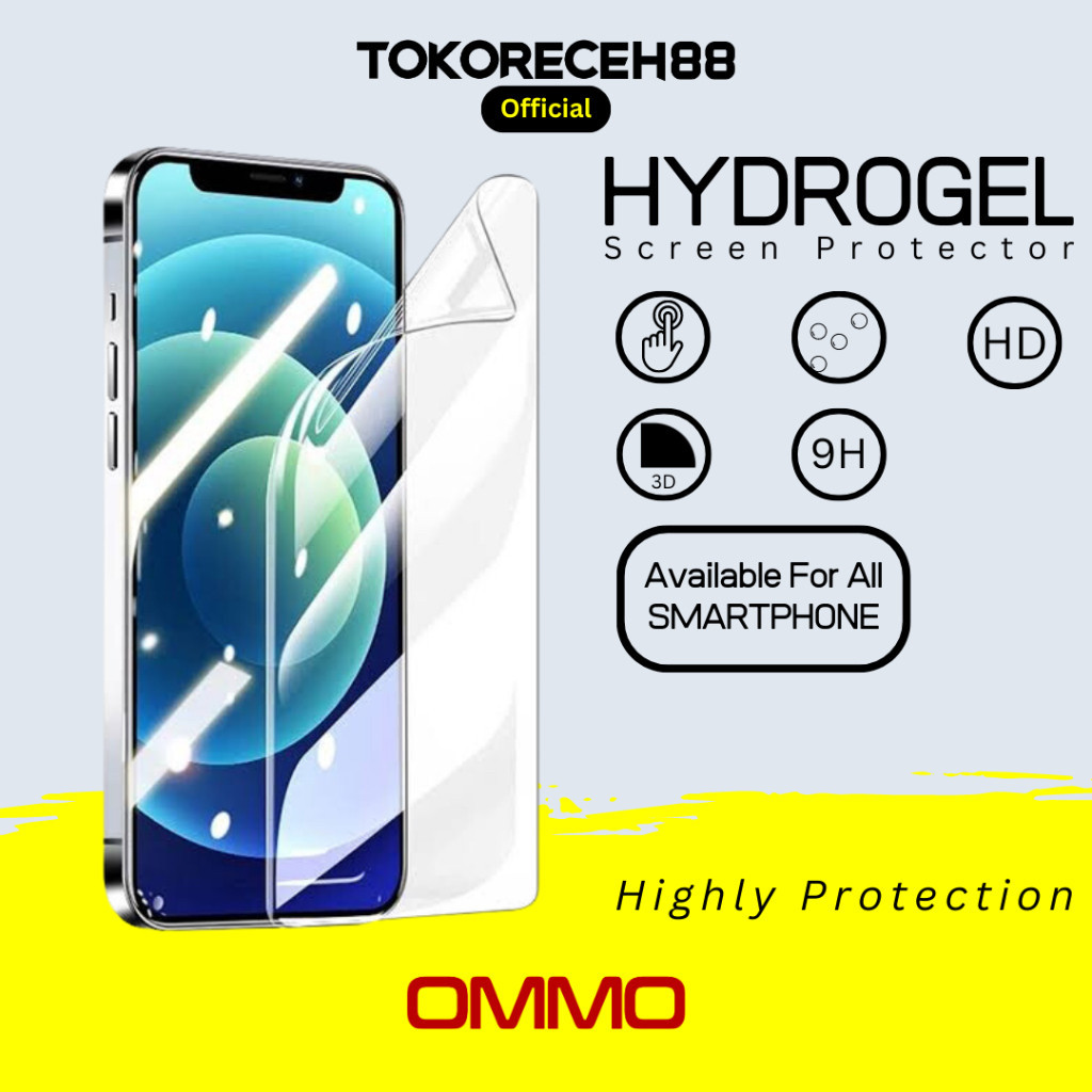 Antigores Hydrogel Samsung A22 A32 4G 5G A52 A52s A72 Full Cover Hybrid Pro Glass Screen Protector A