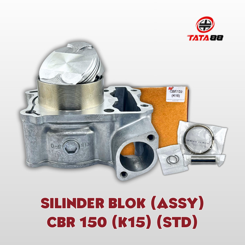 SILINDER BLOK ASSY CBR 150 K15 STD - Blok Seher K15 Set Komplit Honda CB 150R CBR150R Old / Lama