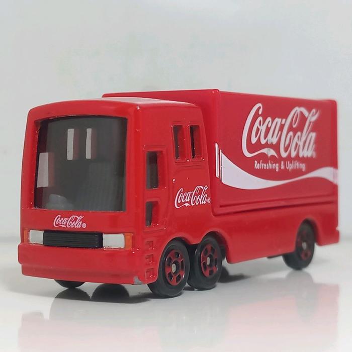 Diecast Tomica Coca Cola Event Car Takara Tomy No 37 truck Coca-Cola truk made in China