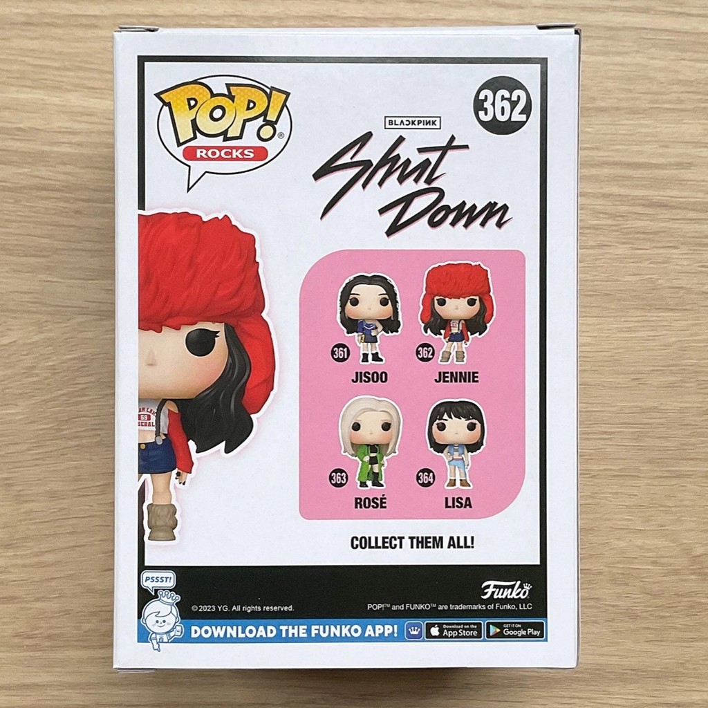 Blackpink Jennie Action Figure Anime Funko Pop Figure Model Singing And Dancing Girl Group Figure Mo