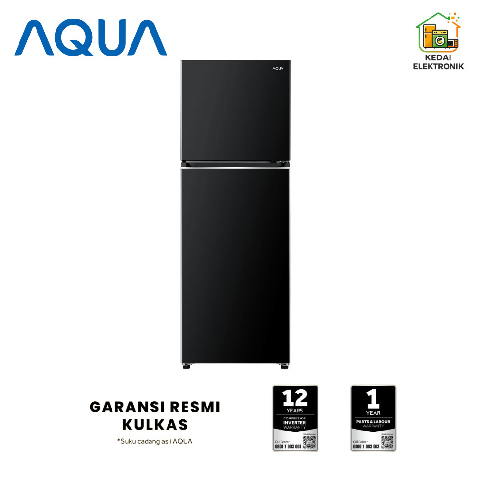AQUA Japan Kulkas 2 Pintu AQR-DTM285RA Twin Inverter