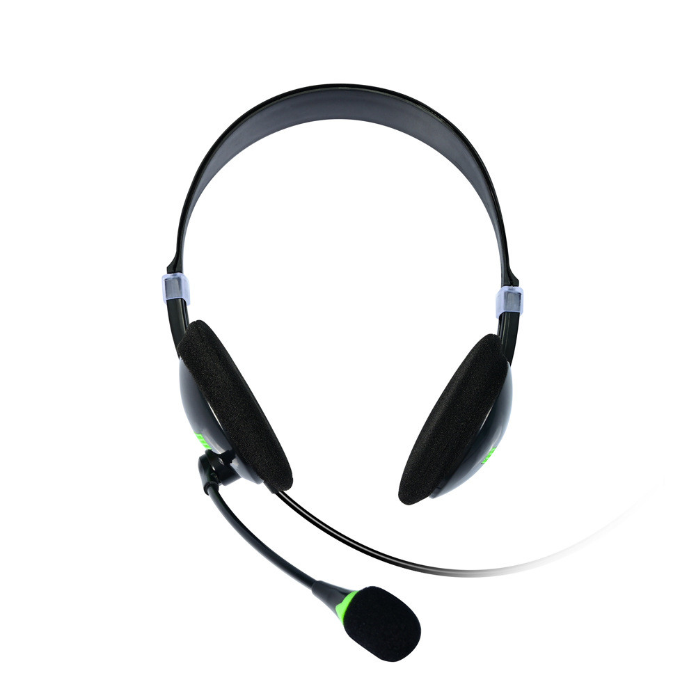 USB Interface Gaming Headset Laptop PC Earplugs Noise Reduction Stereo Wired Headset with Microphone