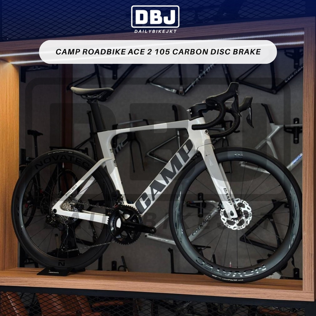 CAMP ROADBIKE ACE 2 105 CARBON DISC BRAKE (WHITE) SIZE 52