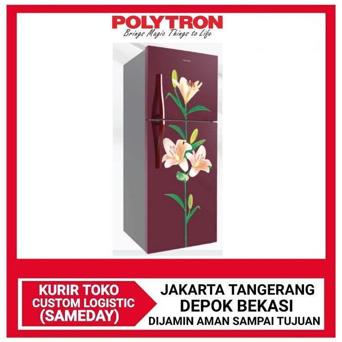 KULKAS POLYTRON PRB 217 LEMARI ES 2 PINTU PRB217 PRB 217
