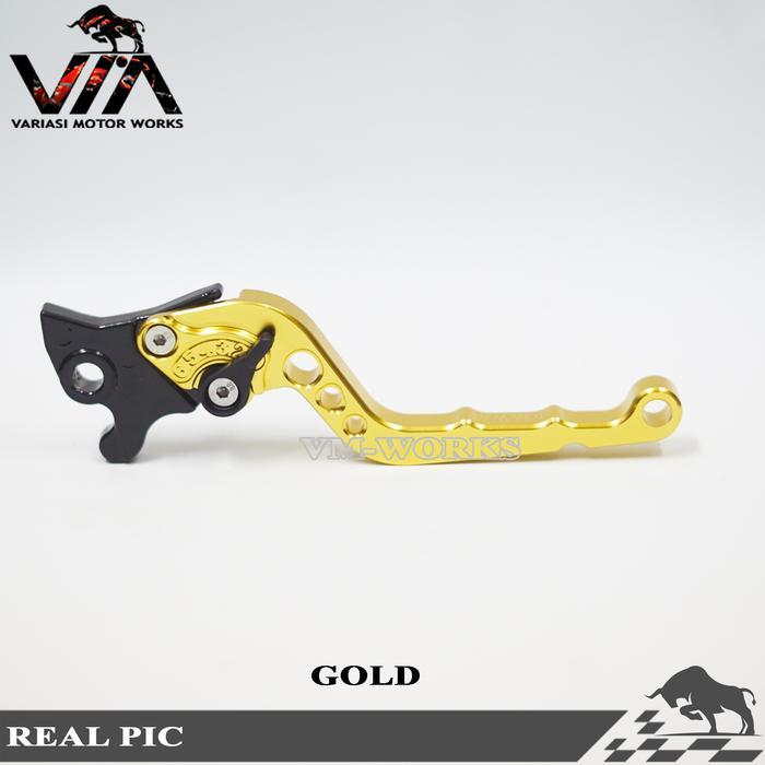 Handle Rem Tunggal Variasi Sepeda Motor Yamaha Jupiter Z / Z1 / Burhan / Vega R Bahan Full CNC Motor