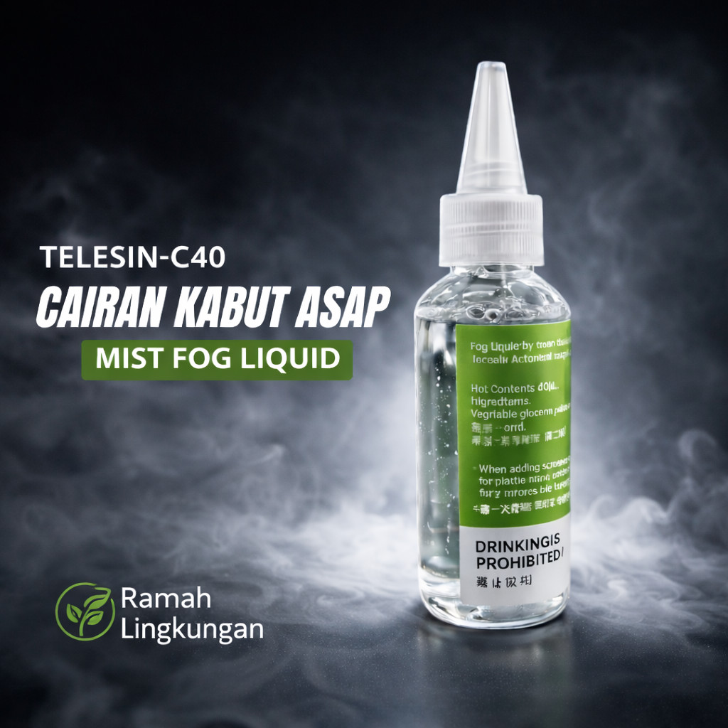 TELESIN C40 Cairan Kabut Asap Mist Fog Liquid 60ml Photography Videografi Event