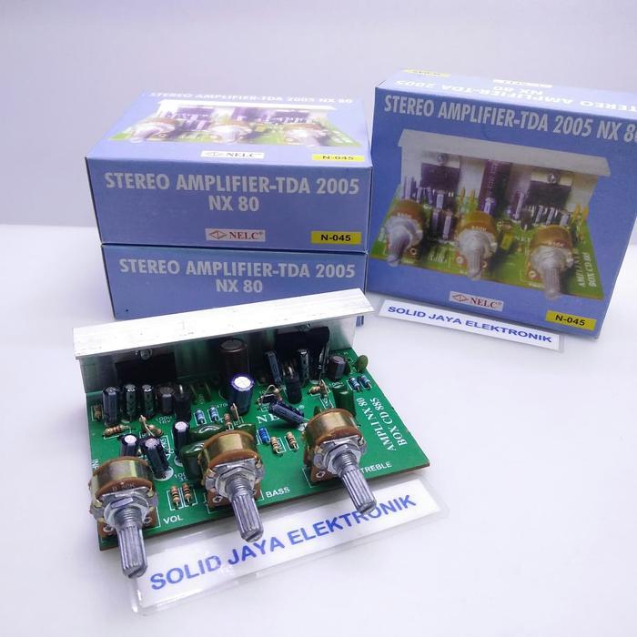 Power Amplifier Stereo TDA2005 NX80 12 Volt DC