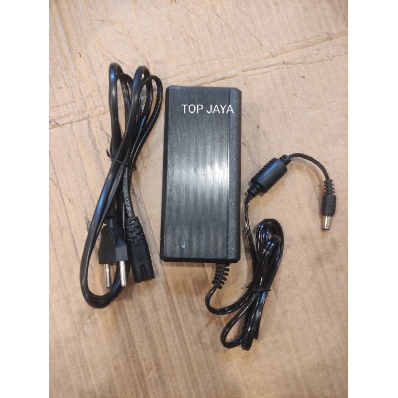 Adaptor power supply dc 12 volt 10 ampere LED strip ponmpa air cctv 10a 12v 12 v mahal original murn