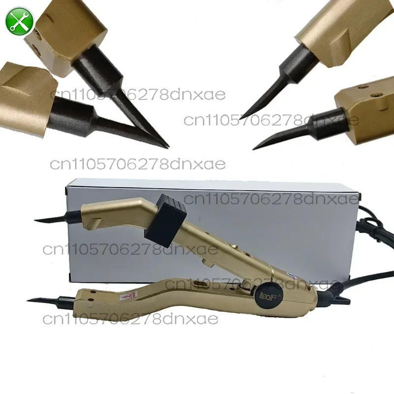 A Best Smart Mini Adjustable Temperature Heating Sharp Tip Hair Extension Iron, Fusion Hair Extensio