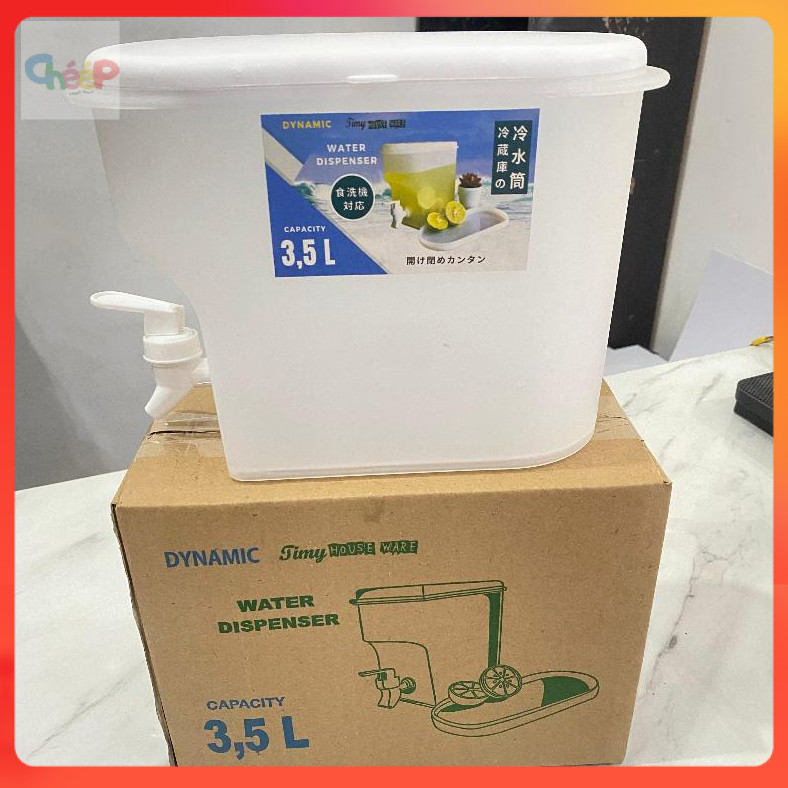 DYNAMIC DISPENSER KULKAS 3.5L DISPENSER JUS PORTEBLE ADA DUS