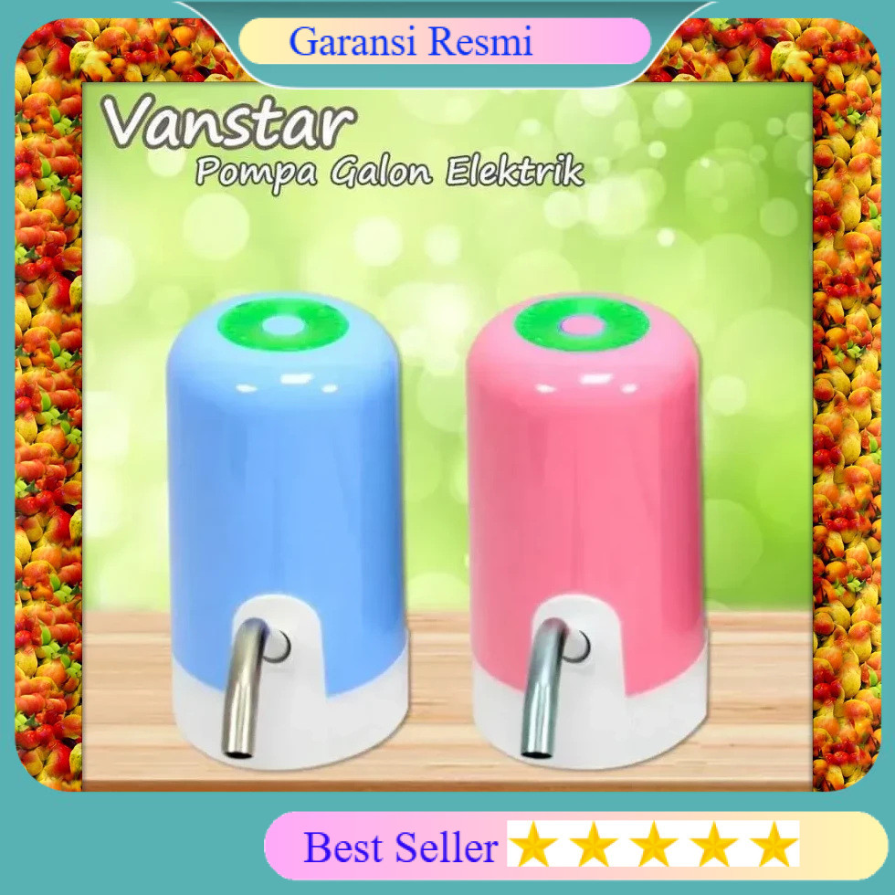 Alat Pompa Galon Awet Electric Listrik Pencetan Dispenser Air Elektrik Usb Recharge Led  Pump Manual
