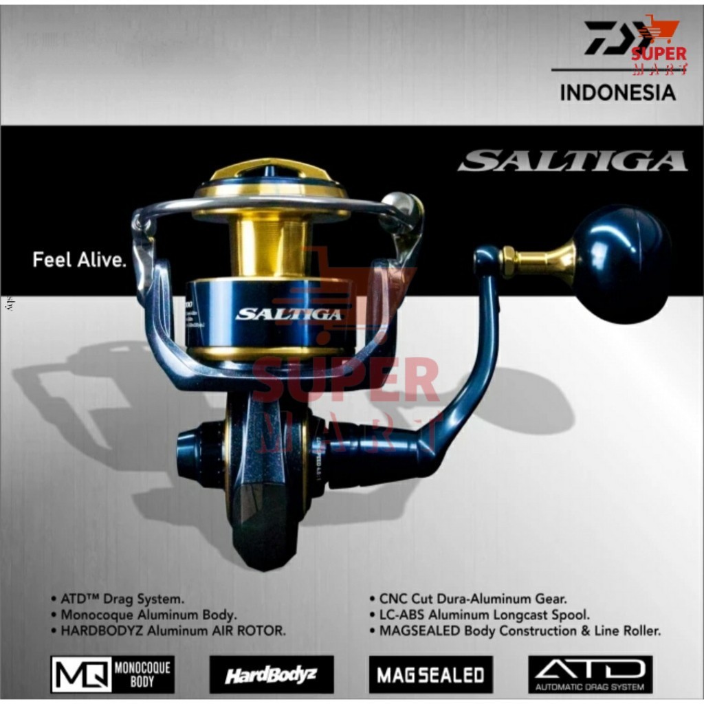 Daiwa Saltiga G 2020 Reel Pancing Laut Saltwater Powerdrive Tersedia Size 8000P 10000H Kuat Dan Pres