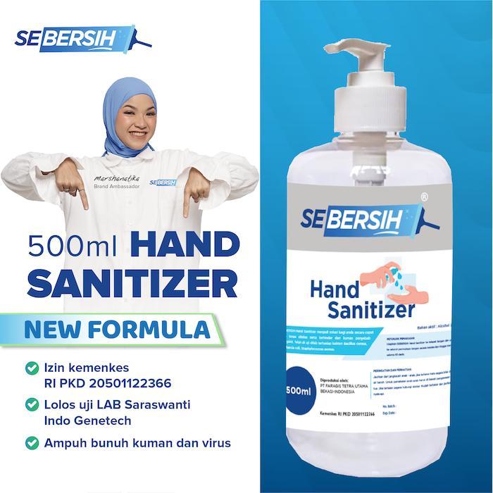 Hand Sanitizer Cair Antiseptic 70% SEBERSIH 500ml