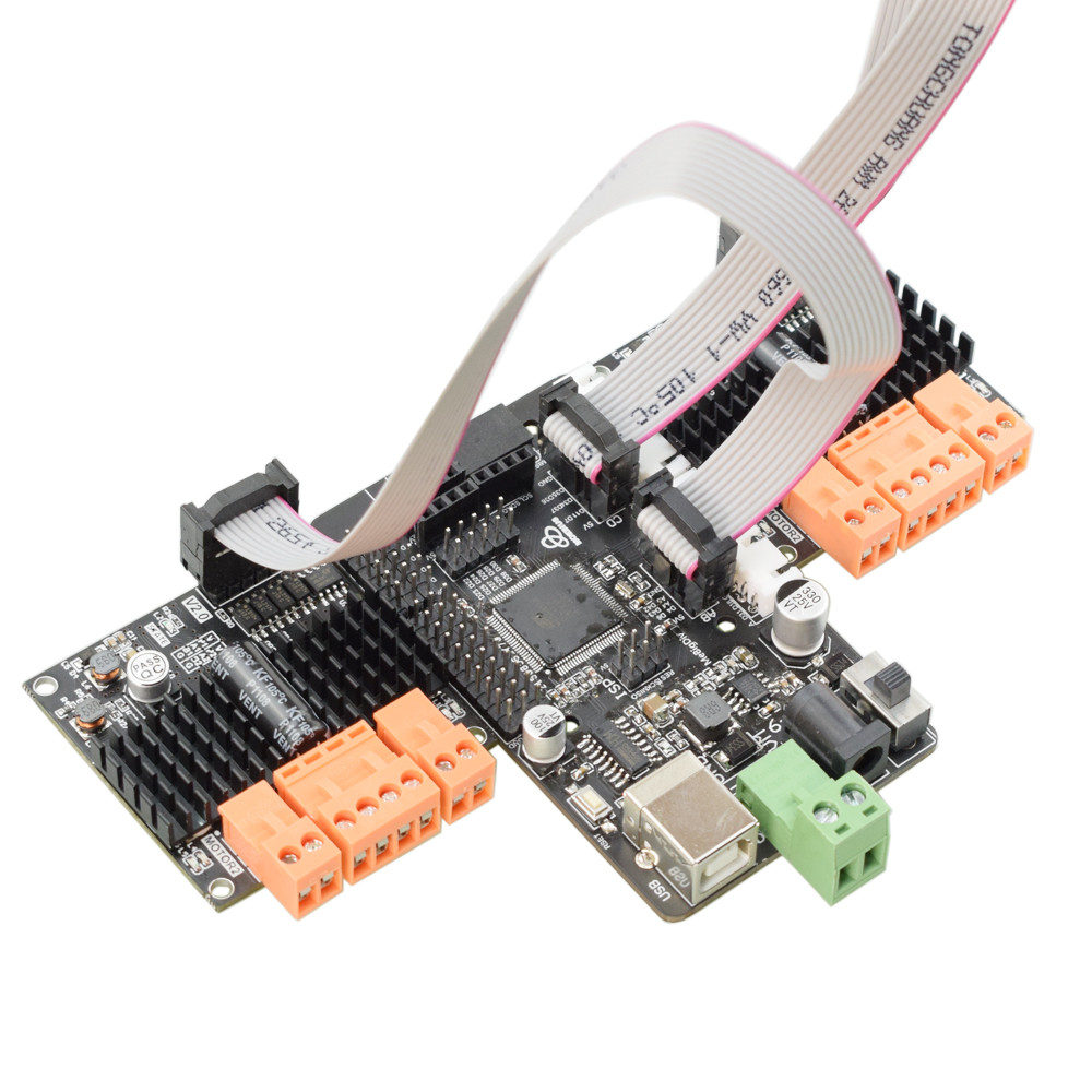 24V 4WD High Power DC Motor Drive Control Kit PWM Adjust Speed with Arduino Development Board Smart 