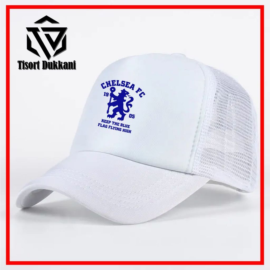 TOPI JARING / TOPI TRUCKER CHELSEA FC PREMIUM BISA BAYAR DITEMPAT (COD)