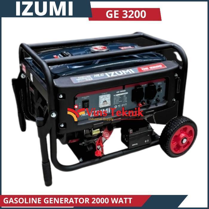 IZUMI Mesin Genset Listrik GE3200 2000 watt Genset Bensin Generator Listrik GE 3200
